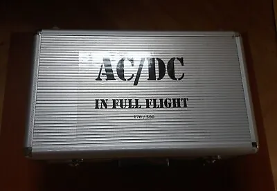 AC/DC - In Full Flight Boxset NM/EX+/ Ltd #176/500 Inc Hardback Book & Postcards • £250