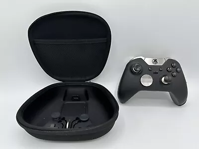 Xbox One/PC Elite 1698 Wireless Controller - Black W/ Case & Acc READ DESCRIPTIN • $54.95