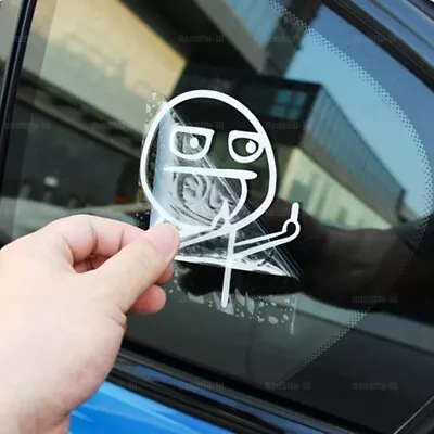 Funny Two Middle Finger Vinyl Car Bumper Window Decal Sticker Car Accessories • $1.93