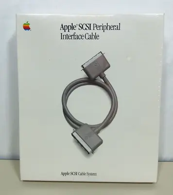 Apple Macintosh Computer SCSI Peripheral Interface Cable M0207 - Sealed • $49.99