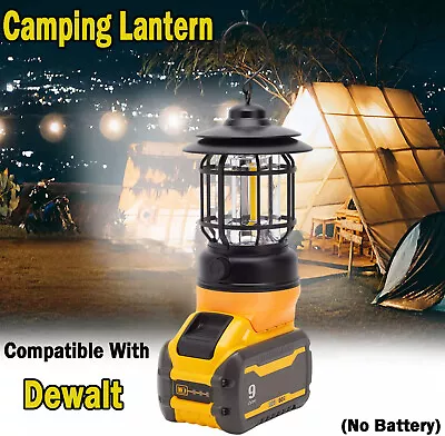 LED Lantern For Dewalt  20V Max Lithium-ion Battery Hanging Lights For Camping • $28.12