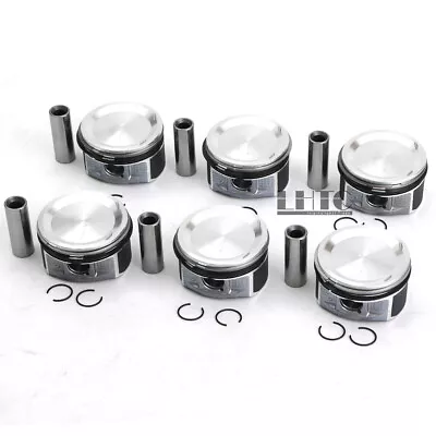 6x Pistons & Rings Set Φ83mm STD For Volvo S80 XC90 2.9T T6 L6 B6294T • $425