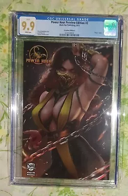 Power Hour Preview Edition #2 CGC 9.9! Shikarii Shambu Cover. Mortal Kombat  • $8.50