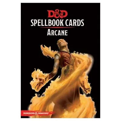 $39.99 • Buy Dungeons & Dragons Spellbook Cards Arcane Deck (253 Cards) Revised 2017 Edition