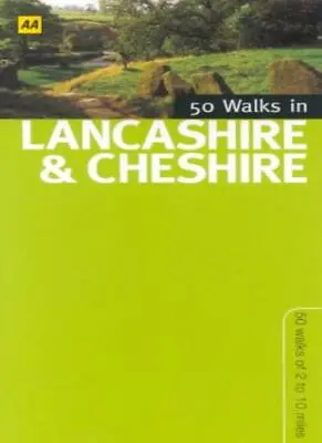 50 Walks In Lancashire By AA Publishing • £2.62