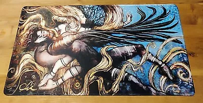 Magic The Gathering - MTG - Seb McKinnon & Rebecca Guay - Playmat - Signed  • £128.51