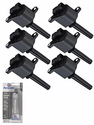 Set Of 6 Ignition Coil+ Tune Up Grease For Suzuki Verona & Chevrolet Epica UF552 • $105.99