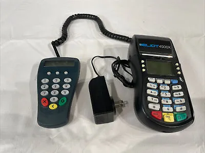 Hypercom Equinox T4220 Credit Card Processing Machine Terminal W/Pin Pad • $49.99