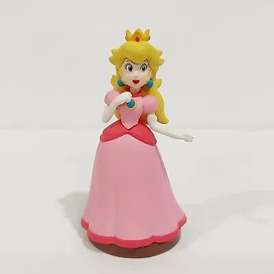 2009 Super Mario Bros 2  Princess Peach Choco Egg Mini Figure Gashapon Furuta • $15