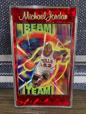 Nba Michael Jordan (beam Team) With Case #b14 Topps • $400