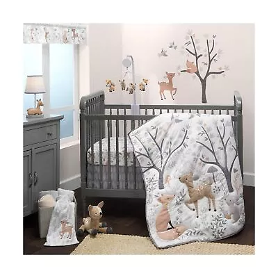 Bedtime Originals 3 Piece Crib Bedding Set Deer Park Multicolor • $84.01