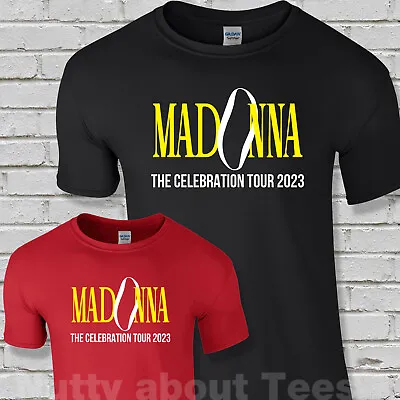 Madonna Tshirt The Celebration Tour 2023 Concert  MENS Sizes Small-3xl • £12