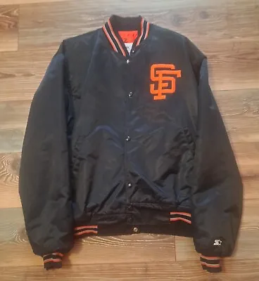 San Francisco Giants Vintage Starter Jacket Player Worn/Game Worn Will Clark... • $349.99