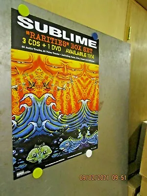 $19.99 • Buy SUBLIME Rarities Box Set + Discography 2006 PROMO POSTER Skunk Geffen UMe NOWELL