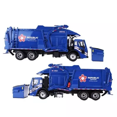 First Gear Republic Services 2023 1:34 Front-End Load Mack Diecast Garbage Truck • $134.99