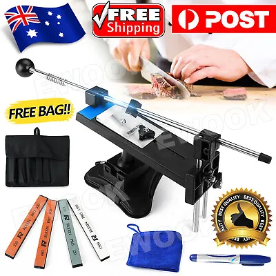 2nd Professional Edge Knife Sharpening Fix-angle Sharpener System With 4 Stones • $39.95