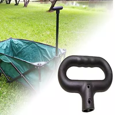 Wagon Cart Push Handle Practical Trolley Handle For Garden Cart Collapsible • £11.46