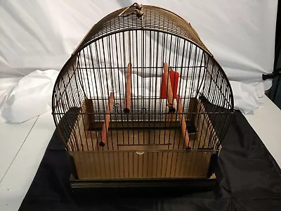 Vintage Dome Wire Bird Cage Great Condition  • $75