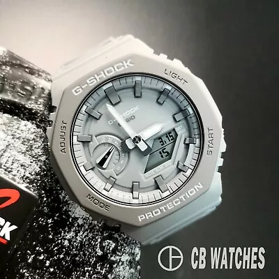 Casio G-Shock GA-2110ET-8A Grey Digital Watch Rare Earth Tone Color GA2110 • $89.99