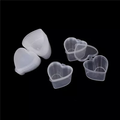 $5.90 • Buy 10pc 50ml Slime Mud Storage Container Organizer Box With Lid For Light C HLP SY