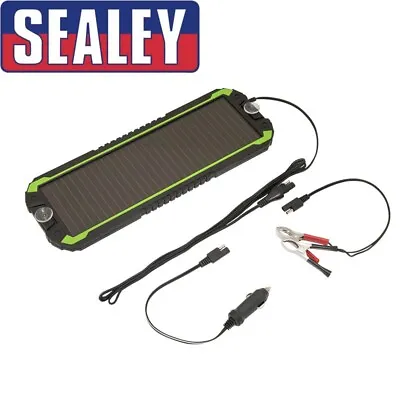 £24.99 • Buy Sealey SPP01 12V 1.5W Solar Power Panel Trickle Battery Charger Car Van Boat