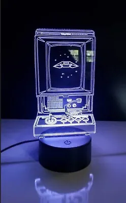 VECTREX 3D LED Acrylic Lighted Lamp 8 Colors+Remote (Show It Off) • $27