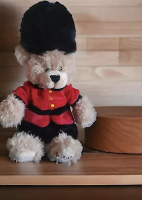 Hamleys Buckingham Palace King's Queen Guard Marching Plush Soft Toy Teddy Bear  • £6.99