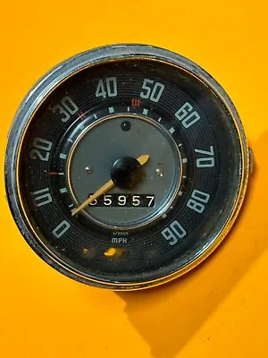 Vintage Vw Volkswagen Speedometer 0-90 MPH   Lot D • $29.95