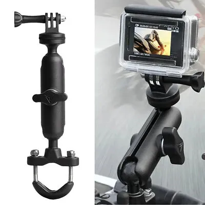 Motorcycle Bike Action Camera Holder Handlebar Mounts Holder For Go Pro Camera R • £8.25