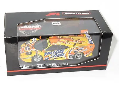 1/43 McLaren F1 GTR Yellow Corn - Japan GT Championship 2002 - #76 • £25