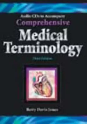 Comprehensive Medical Terminology By Betty Davis Jones (2 Discs CD) • $5.75