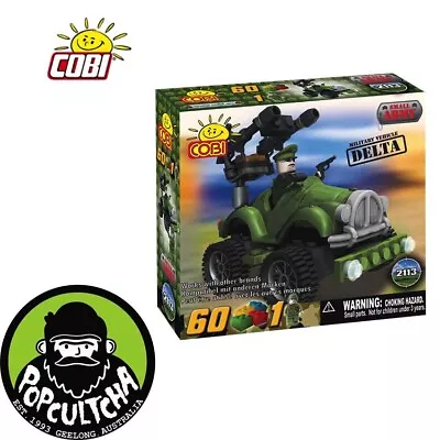 Cobi: Army - Delta Military Vehicle 60 Piece Construction Set  New  • $13.49