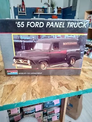 Vintage Monogram 55 Ford   Bootlegger  Panel Truck Model Kit  • $30