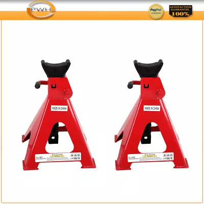 2X 6 Ton Heavy Duty Jack Stands Lifting Capacity Stand Car Truck Jack Lift Tool • $47.49