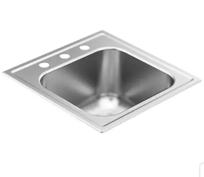 Moen GS201673 2000 Series Drop-in Single Stainless Steel Kitchen Sink • $125