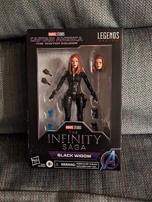 Captain America Winter Soldier Marvel Legends Infinity Saga-Black Widow NIB • $29.95