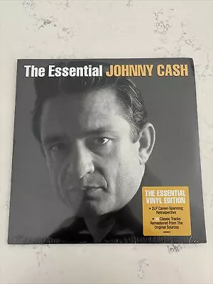 RARE “Johnny Cash - The Essential Johnny Cash” New Vinyl 2LP Record Album • $21.99