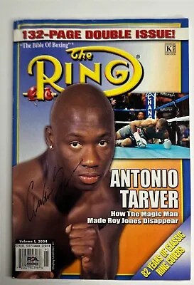 Antonio Tarver Signed The Ring Magazine PSA AN43822 • $44.96