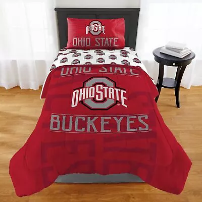 NCAA Ohio State Buckeyes Twin Or Xl Comforter Set • $61.83