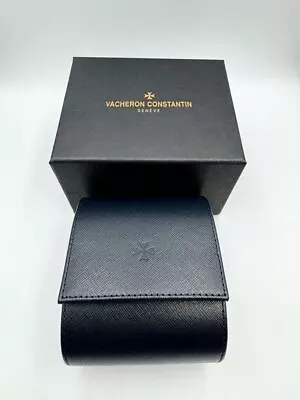 VACHERON CONSTANTIN Watch Case Box Travel Pouch Navy Leather D1132100789HA • $570