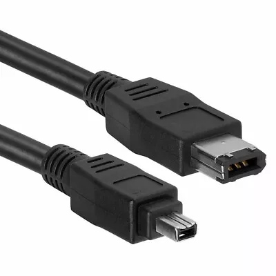 Firewire  Cable 6 Pin To 4 Pin IEEE 1394 PC MAC 3Ft • $7.95