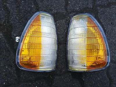 Mercedes W123 200 230 250 280 E 300 AMG Brabus Clear/Amber ItalianTurnsignals • $399