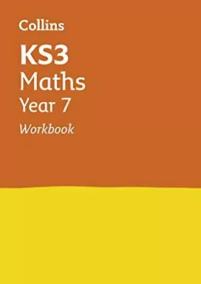 Collins KS3 - KS3 MATHS YEAR 7 WORKBOOK (Collins KS3 Revision) By Collins KS3 • £3.99