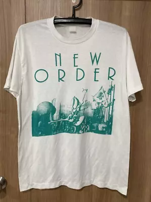 Vintage New Order 80s New Wave Concert Tour Shirt All Size S To 5 XL • $16.99