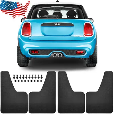 Set Splash Guards Mud Flaps For Mini Cooper ONE S R55 R56 R60 Clubman Countryman • $26.67