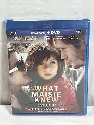 What Maisie Knew Blu-ray / DVD 2-Disc Set Julian Moore New Sealed • $7.65