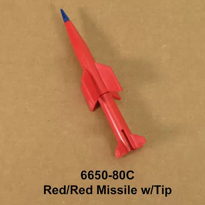 6650-80 Lionel White And Red Missiles W/Tip Various Combinations Available 1Pc • $6