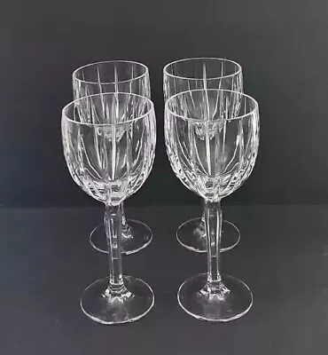 MARQUIS By WATERFORD CRYSTAL OMEGA 4 ALL PURPOSE WINES GOBLETS . • $54.50