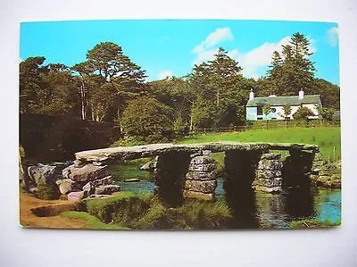 Postbridge Postcard Dartmoor. Near Tavistock Okehampton Etc - Photo Precision. • £2.79