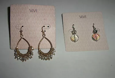 Brand New Vivi Dangle Earrings- Use Drop Down Menu To Select Style   • $3.95